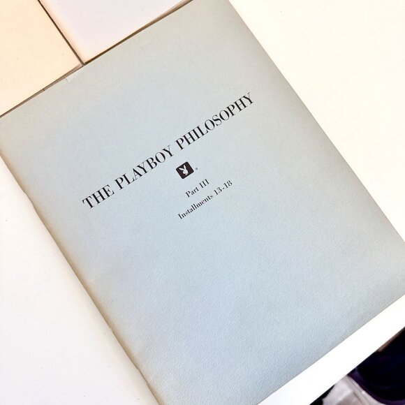 1960s THE PLAYBOY PHILOSOPHY PART 1, 2, AND 3 BY HUGH HEFNER BOOKLETS - Picture 5 of 14